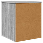 Katzenhaus Graues Sonoma 53 x 52 x 62 cm Holzwerkstoff