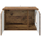 Katzenhaus Altholz 85 x 55 x 50,5 cm Holzwerkstoff