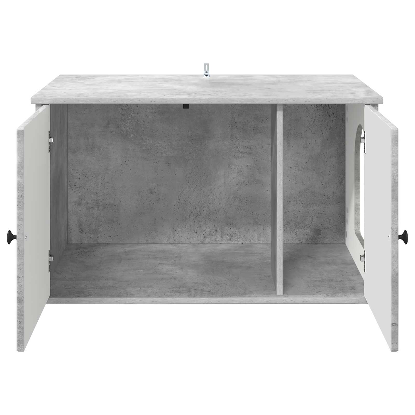 Katzenhaus Beton 85 x 55 x 50 cm Holzwerkstoff