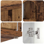 Katzenhaus Altholz 85 x 55 x 50 cm Holzwerkstoff