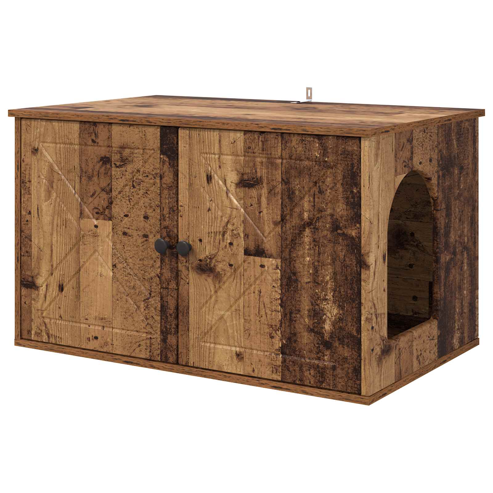 Katzenhaus Altholz 85 x 55 x 50 cm Holzwerkstoff
