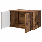Katzenhaus Altholz 85 x 55 x 50 cm Holzwerkstoff