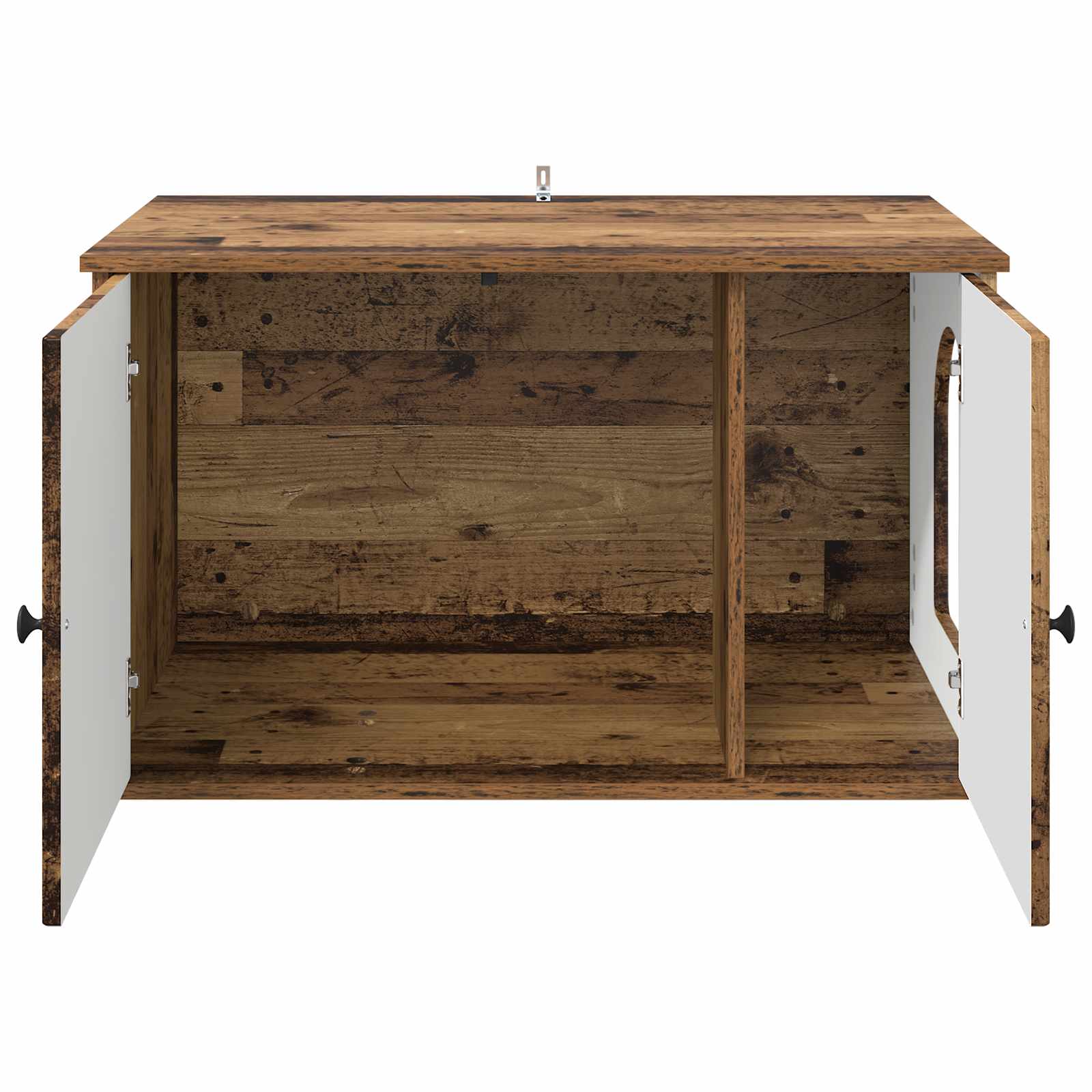 Katzenhaus Altholz 85 x 55 x 50 cm Holzwerkstoff