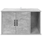 Katzenhaus Beton 85 x 55 x 50 cm Holzwerkstoff