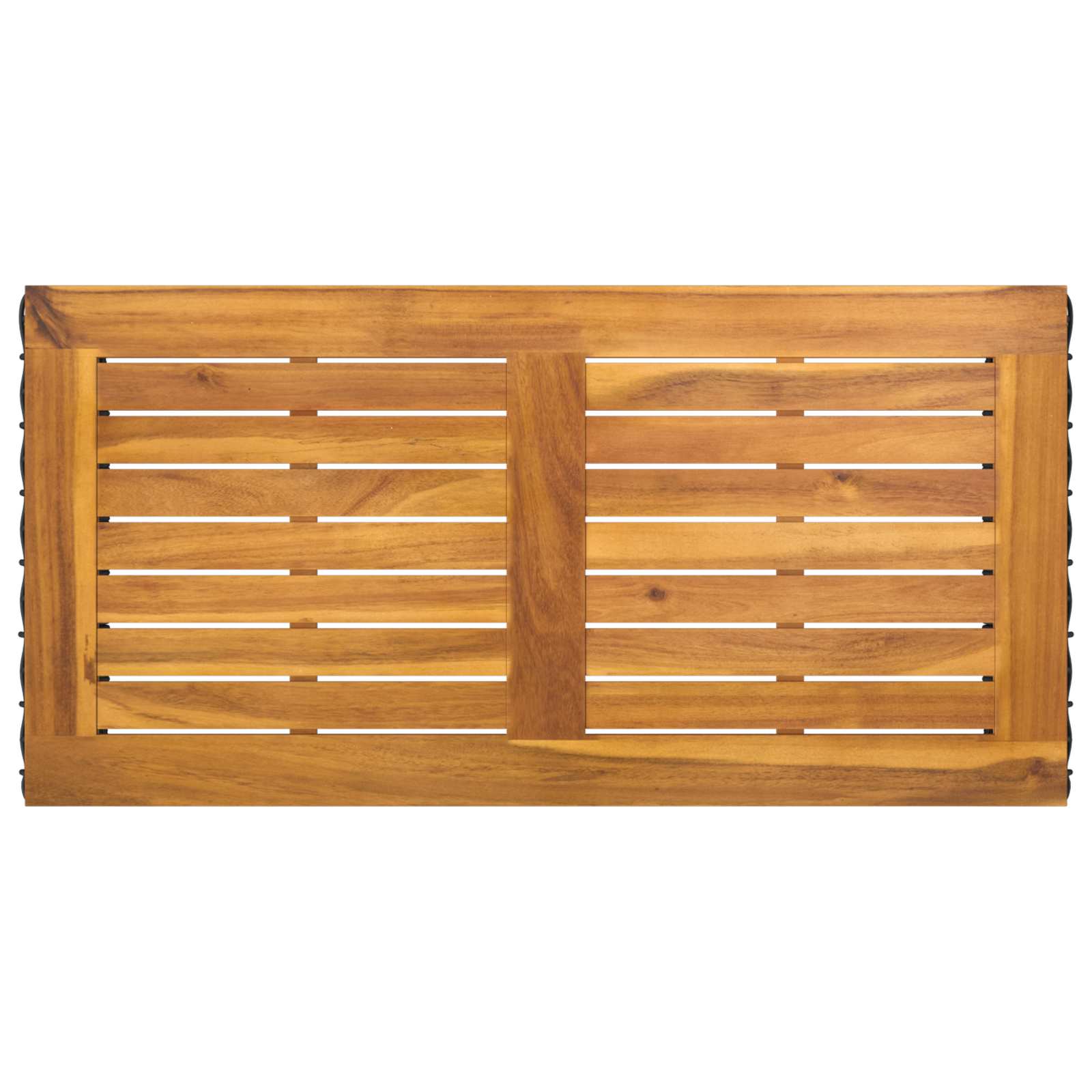 Gartenmöbel-Set mit Kissen 4 pcs Schwarz und Cremeweiß