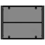 Möbelsets mit Kissen 3 pcs Schwarz und Türkis Rattan