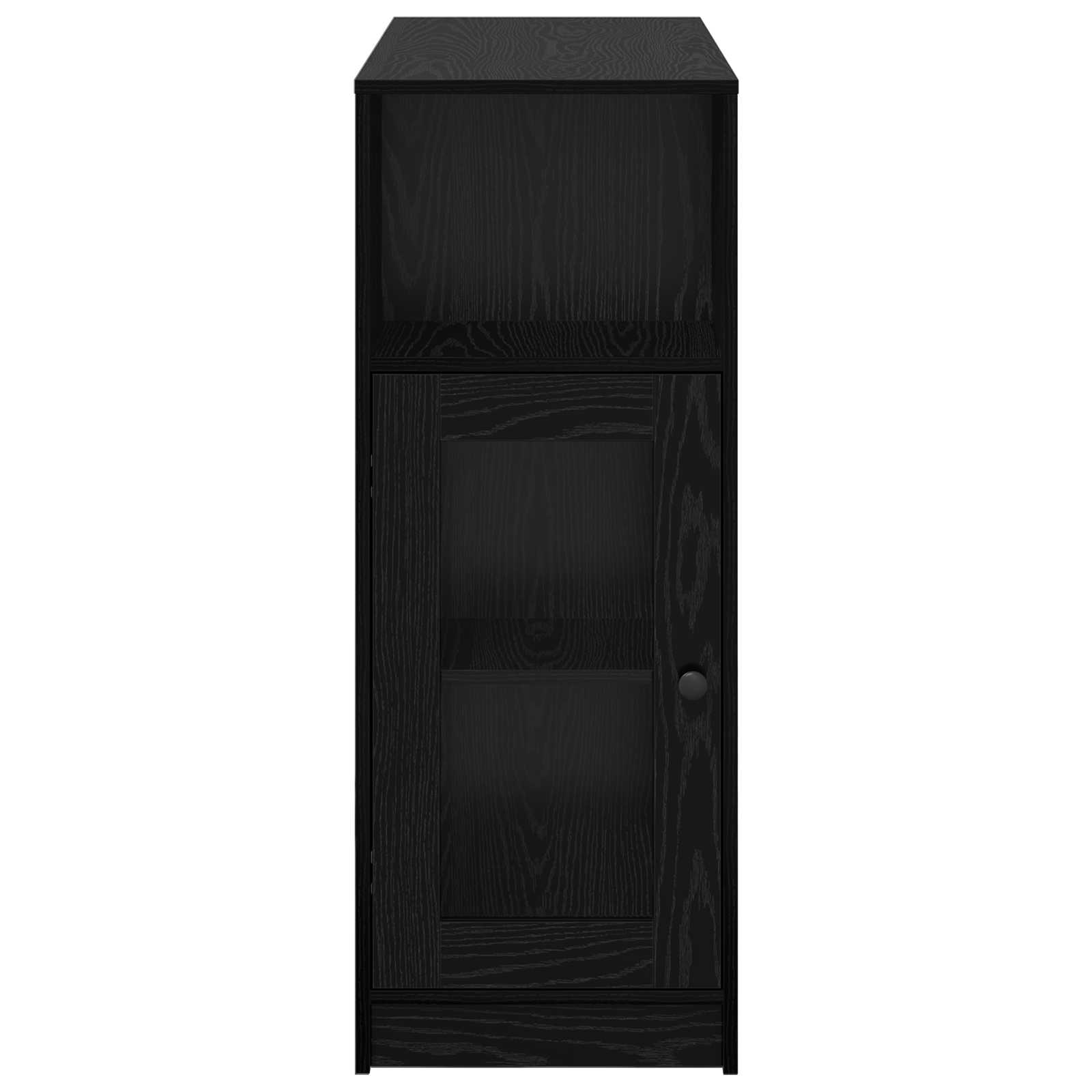 Bartisch Schwarz Eichen-Optik 101 x 40 x 103,5 cm Holzwerkstoff