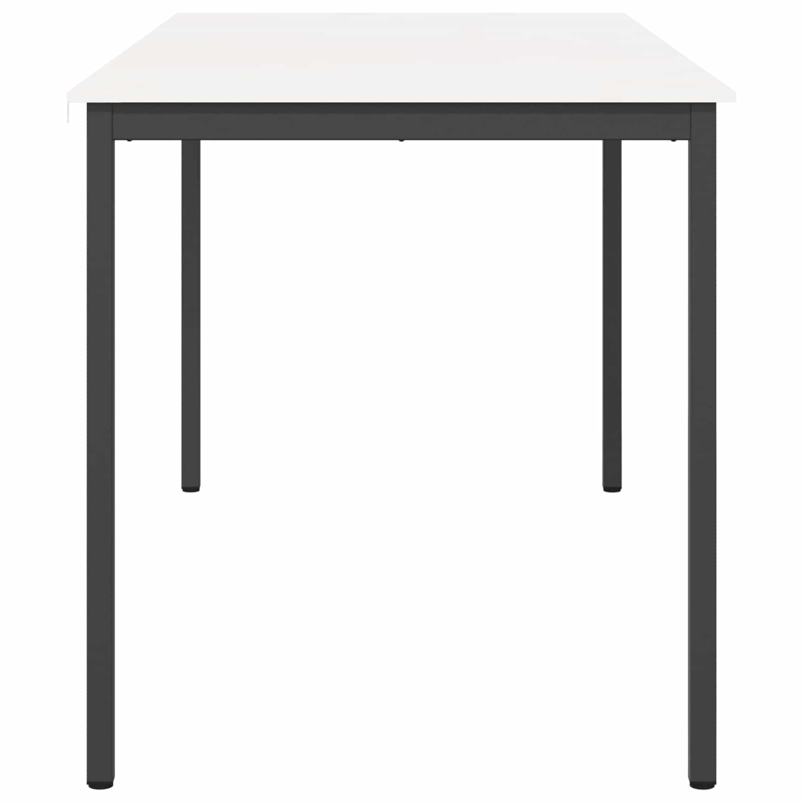 Bartisch Weiß 200 x 100 x 105 cm Massives Kiefernholz