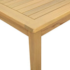 Couchtisch Helles Akazienholz 110 x 110 x 45 cm