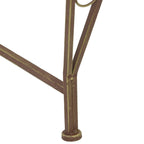 Baumbank 4-Sitzanzahl 160 x 80 x 89 cm Stahl Antikbraun