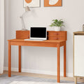 Schreibtisch Wachsbraun 110 x 50 x 93 cm Massives Kiefernholz
