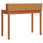 Schreibtisch Wachsbraun 110 x 50 x 93 cm Massives Kiefernholz