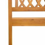 Bank Outdoor Natur 110 x 55,5 x 90 cm Massivholz Akazie
