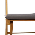 Außen Bistro-Stühle 4 pcs Dunkelgrau 40 x 53 x 80 cm