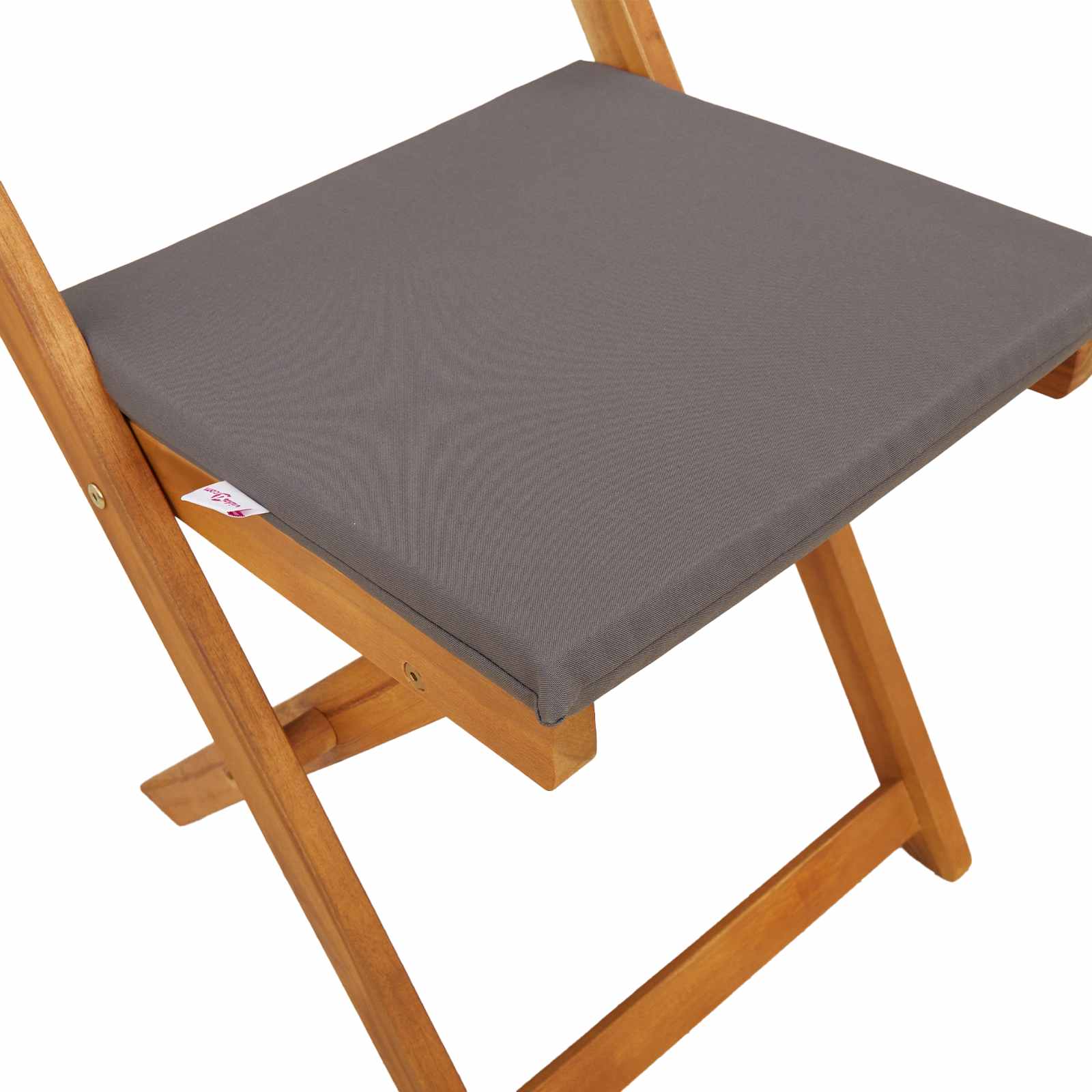 Außen Bistro-Stühle 4 pcs Dunkelgrau 40 x 53 x 80 cm