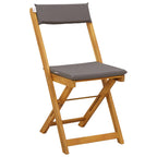 Außen Bistro-Stühle 4 pcs Dunkelgrau 40 x 53 x 80 cm