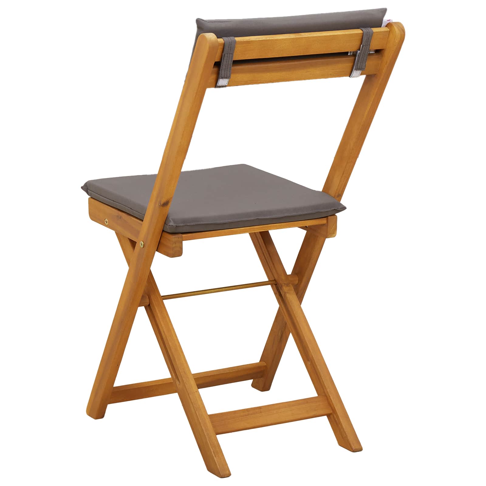 Außen Bistro-Stühle 4 pcs Dunkelgrau 40 x 53 x 80 cm