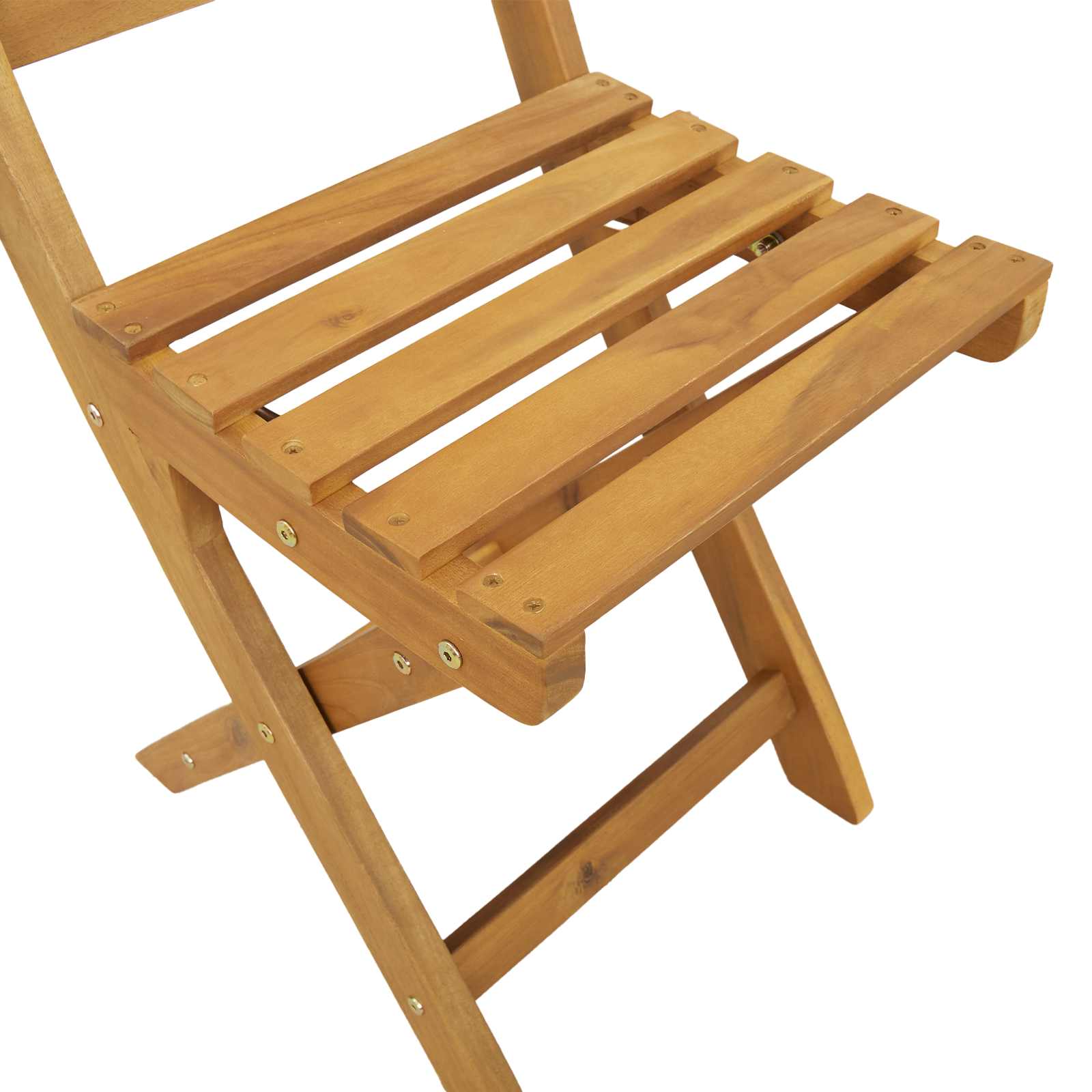 Außen Bistro-Stühle mit Kissen 4 pcs Natur 40 x 42 x 85 cm