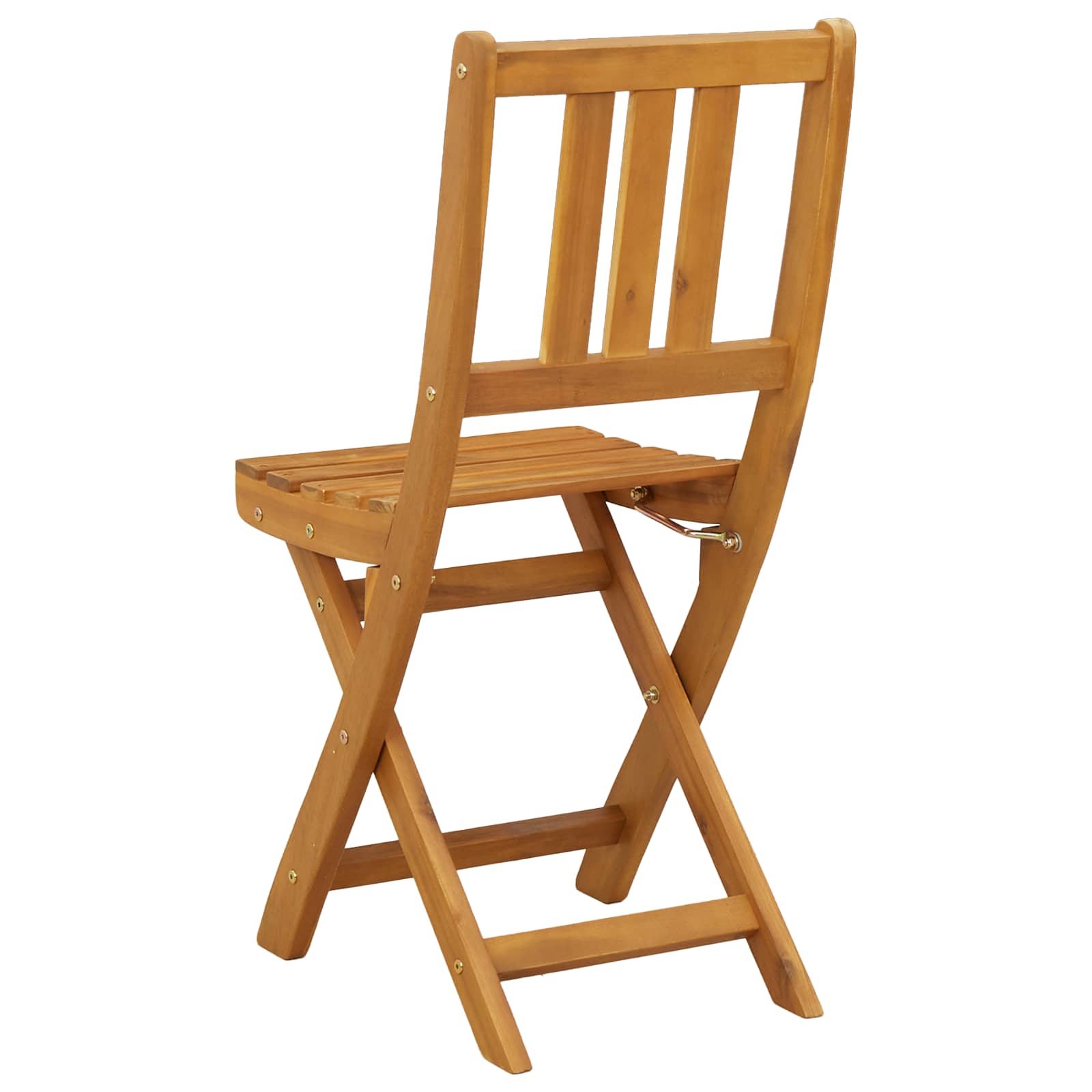 Außen Bistro-Stühle mit Kissen 4 pcs Natur 40 x 42 x 85 cm