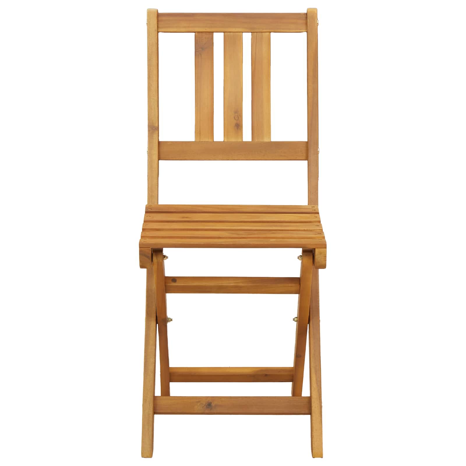 Außen Bistro-Stühle mit Kissen 4 pcs Natur 40 x 42 x 85 cm