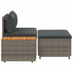 Outdoor-Sofagarnitur 4-Sitzanzahl 4 pcs 55 x 30 x 39 cm