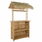 Outdoor Bartisch Natur 115 x 95 x 215 cm Bambus
