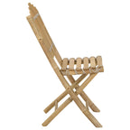 Gartenstuhl 4 pcs Natur Bambus