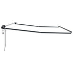 Elektrisches Markisenrahmen Anthrazit 5 x 3 m Aluminium