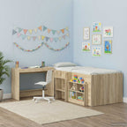 Bett-Schreibtisch Sonoma-Eiche Holzwerkstoff 100 x 45 x 75 cm