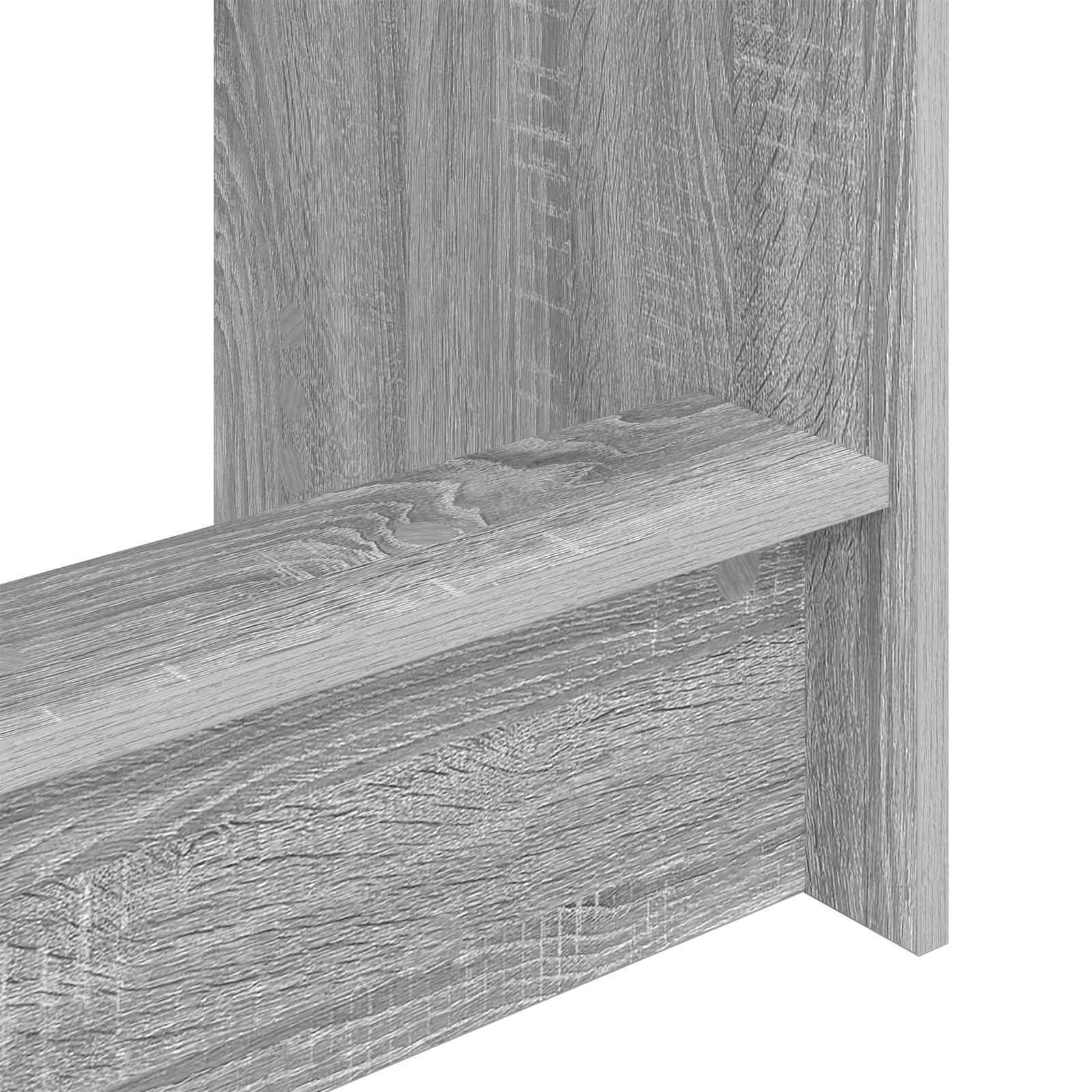 Bett-Schreibtisch Grau Sonoma Holzwerkstoff 100 x 45 x 75 cm