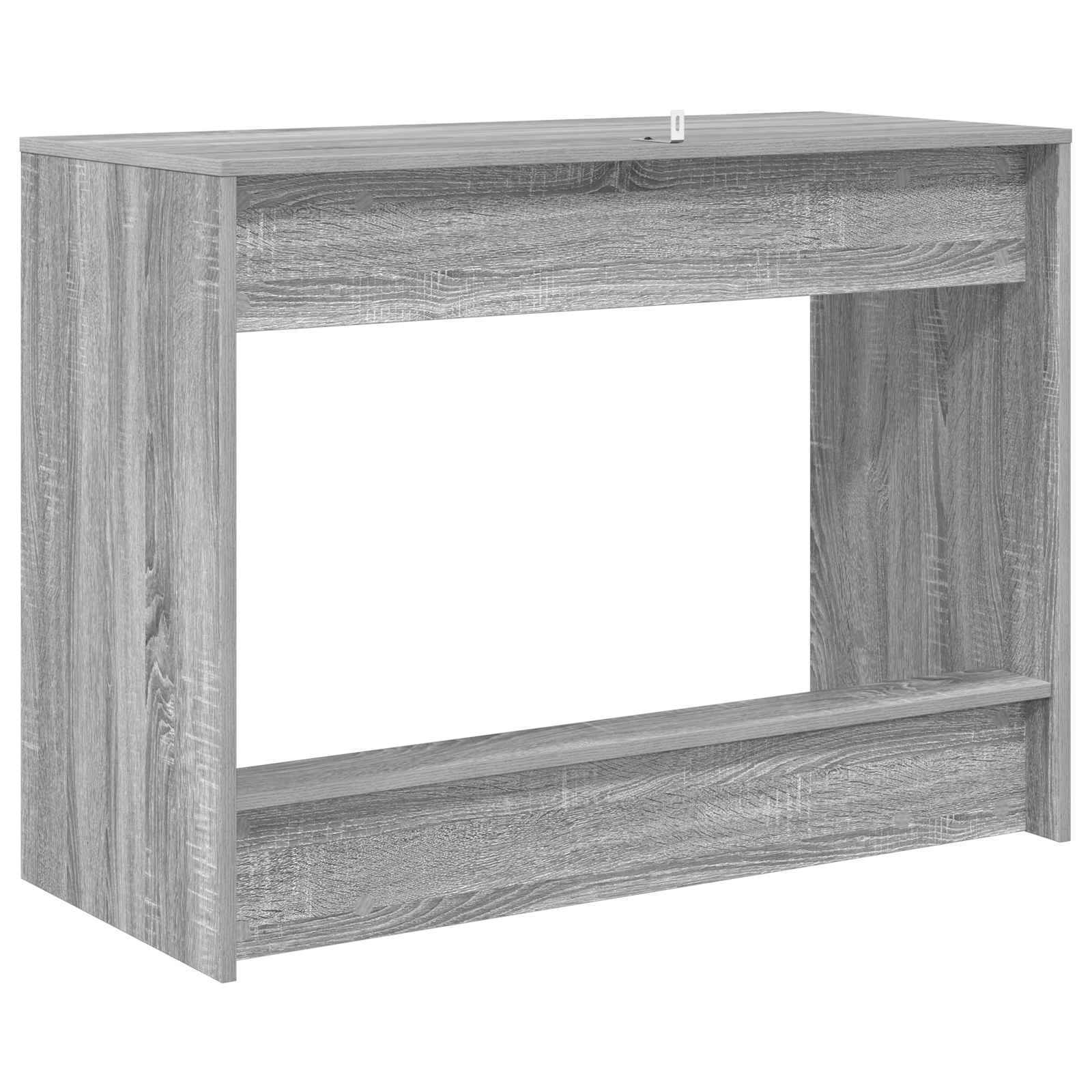 Bett-Schreibtisch Grau Sonoma Holzwerkstoff 100 x 45 x 75 cm