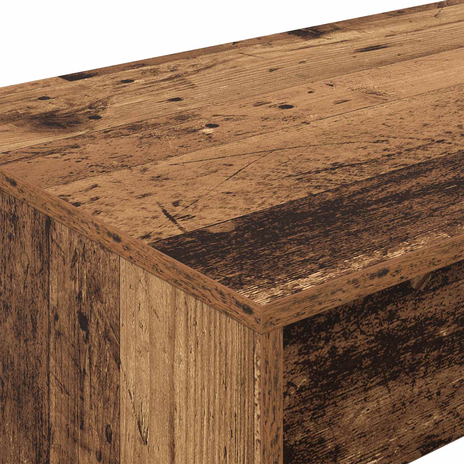 Bett-Schreibtisch Altholz Holzwerkstoff 100 x 45 x 75 cm