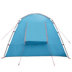 Hütten-Zelt mit Dach Blau 300 x 210 x 156 cm Polyester