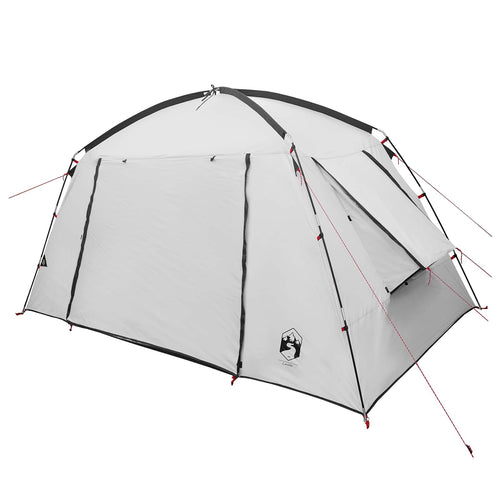Hütten-Zelt mit Dach Weiß Blackout 300 x 210 x 156 cm Polyester