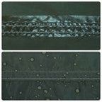Hütten-Zelt mit Dach Olivegrün 400 x 210 x 180 cm Polyester