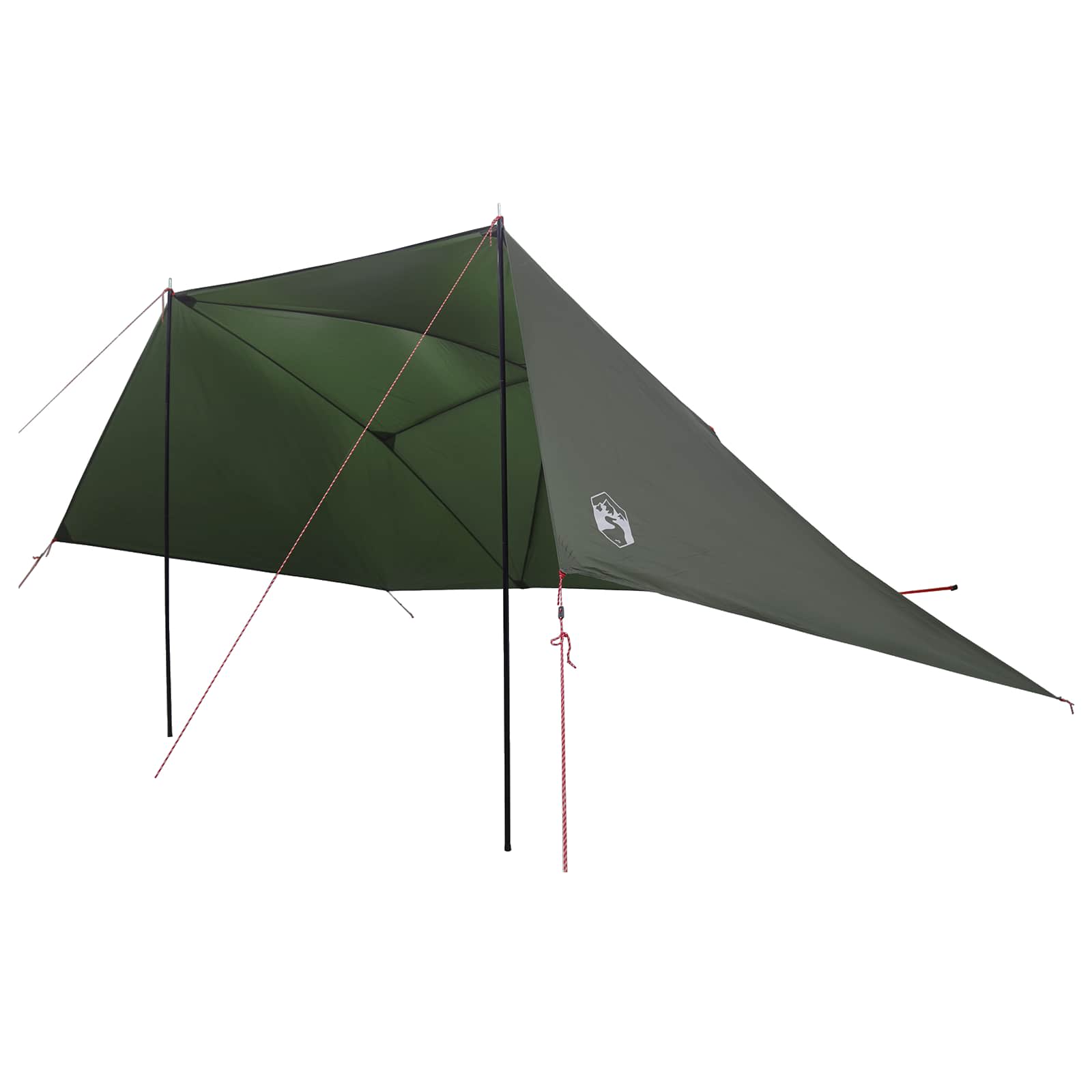 Autozelt Olivegrün 308 x 215 x 220 cm Polyester und Stahl