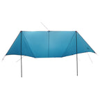 Fahrzeugmarkise Blau 518 x 580 x 215 cm Polyester und Stahl