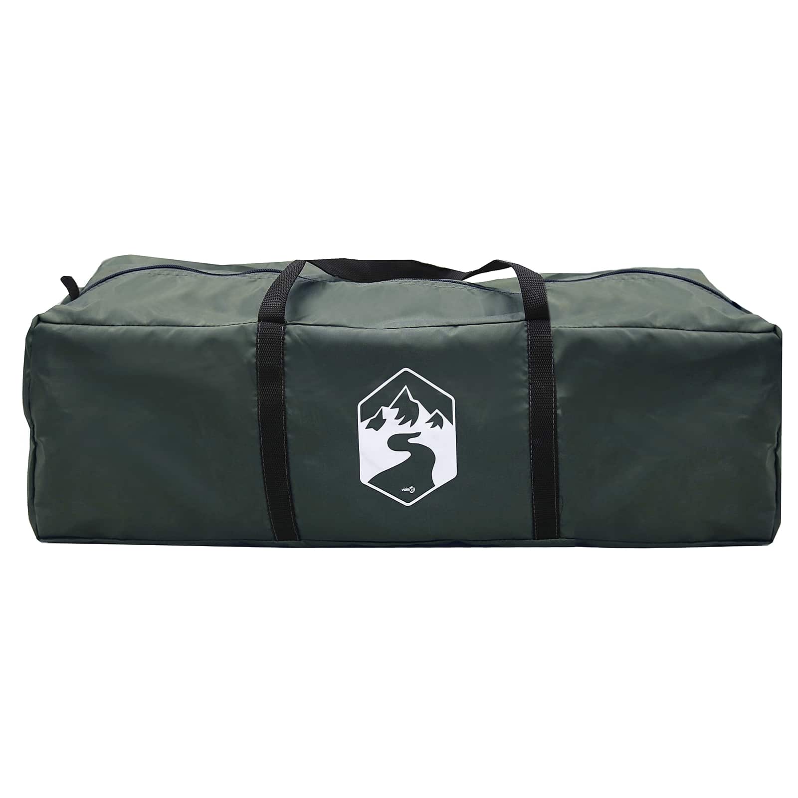 Party-Zelt Armeegrün 400 x 400 x 320 cm Polyester und Stahl