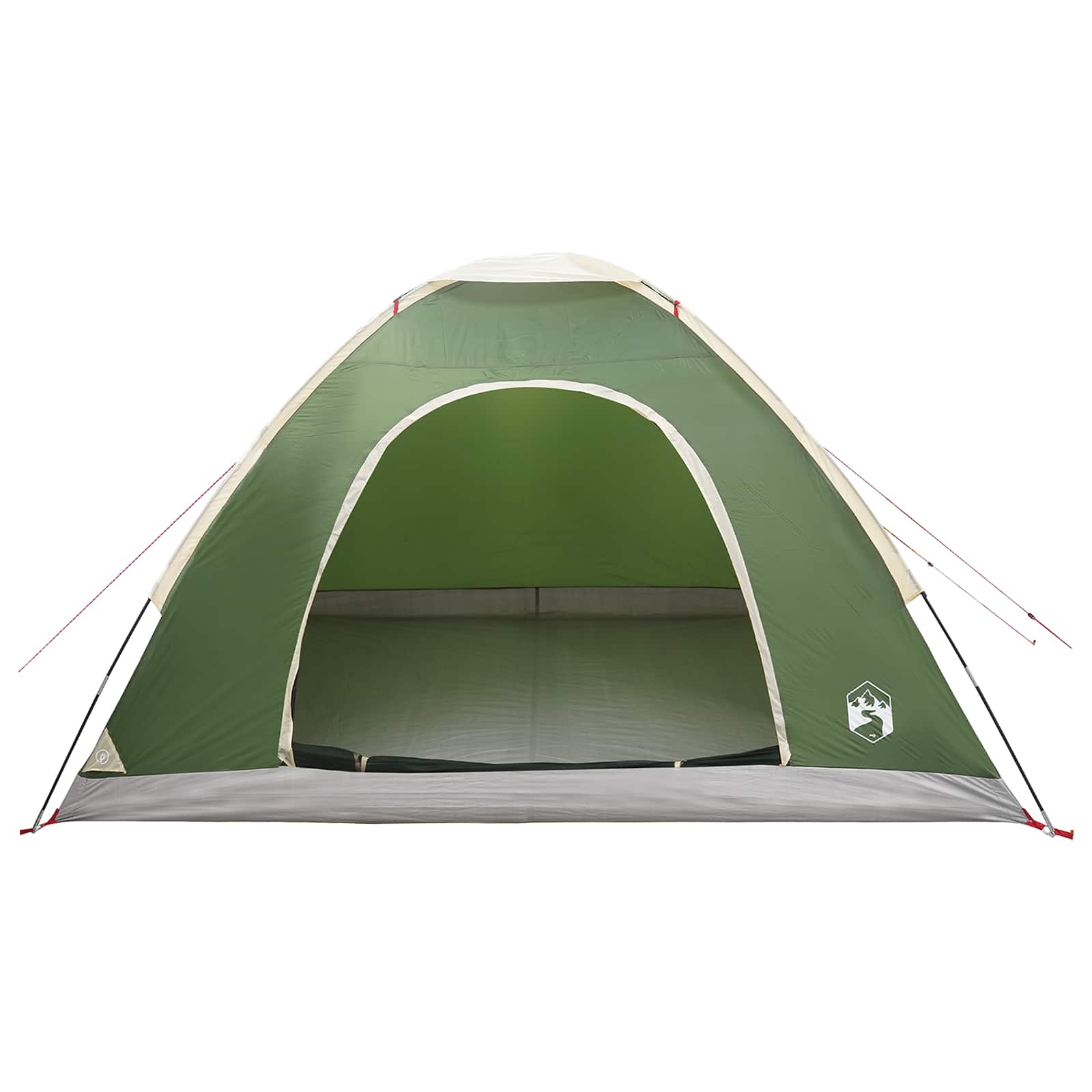 Campingzelt mit Dach mit Luftentlüftung Grün 275 x 215 x 125 cm