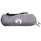 Campingzelt mit Dach Grau und Orange 275 x 215 x 125 cm