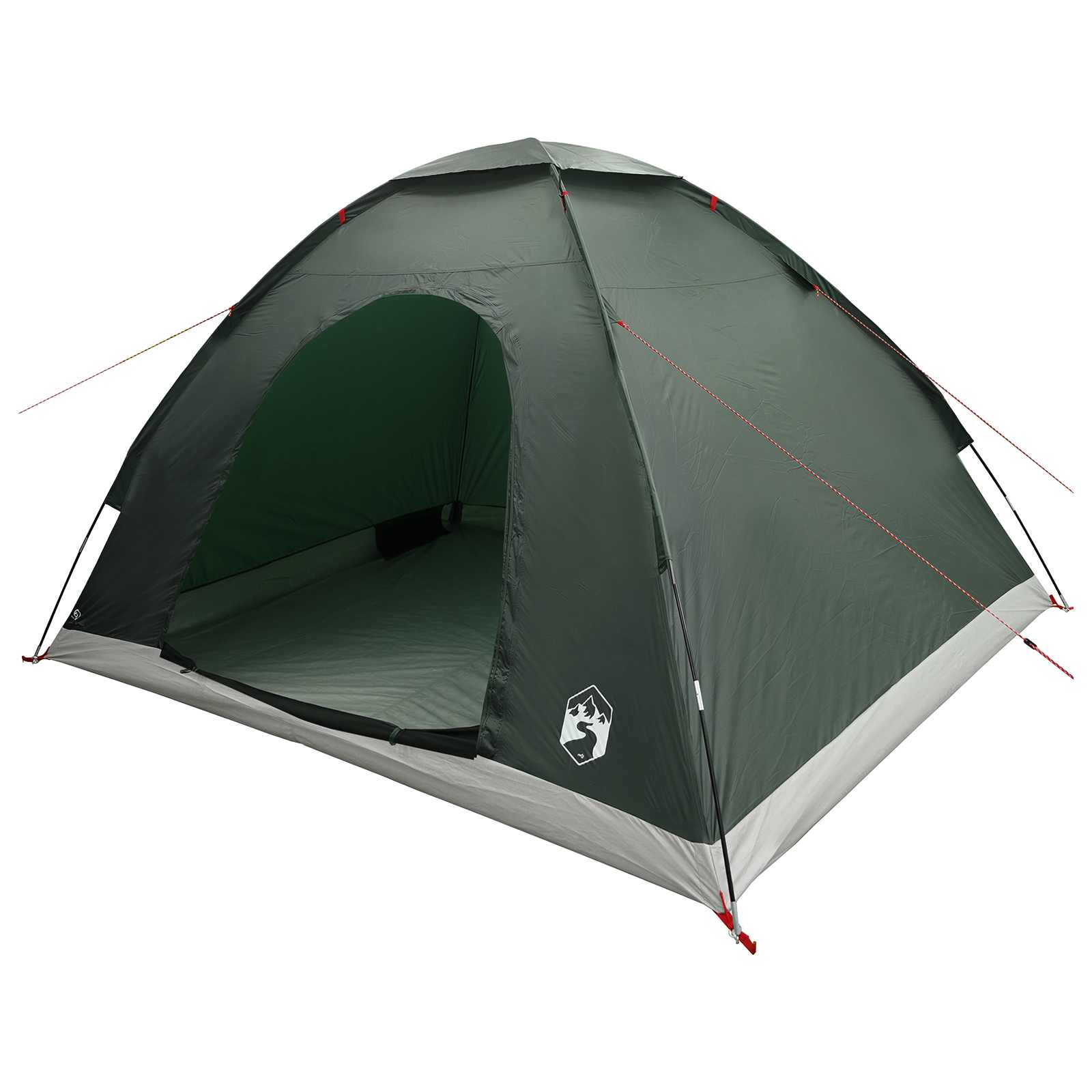 Campingzelt mit Dach Olivegrün 275 x 215 x 125 cm