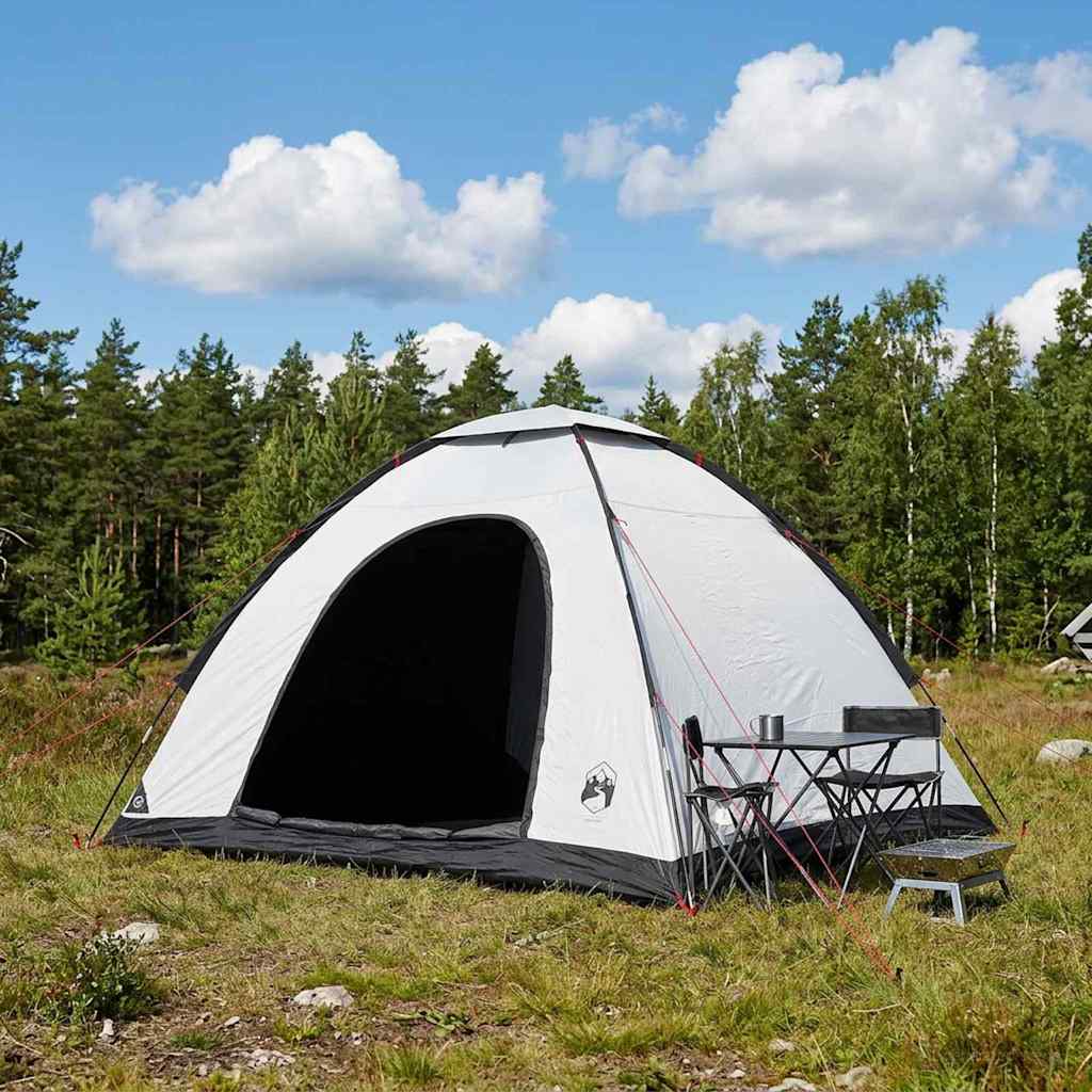 Campingzelt mit Dach Weiß Blackout 275 x 215 x 125 cm