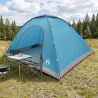 Campingzelt mit Dach mit Luftentlüftung Blau 335 x 275 x 180 cm