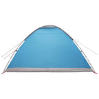 Campingzelt mit Dach mit Luftentlüftung Blau 335 x 275 x 180 cm