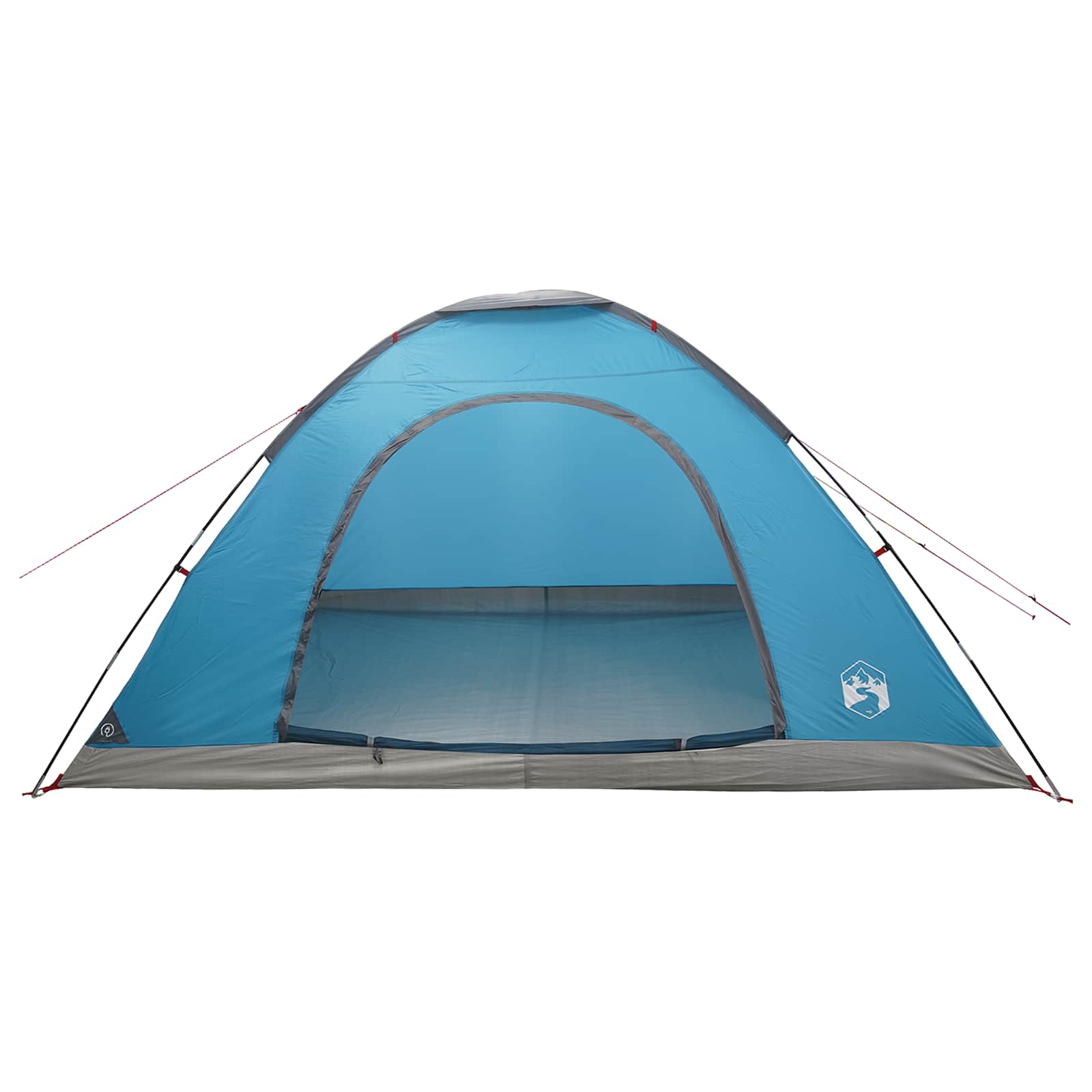 Campingzelt mit Dach mit Luftentlüftung Blau 335 x 275 x 180 cm