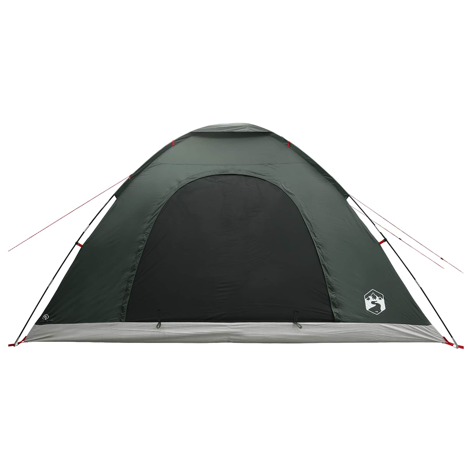 Campingzelt mit Dach Olivegrün 335 x 275 x 180 cm