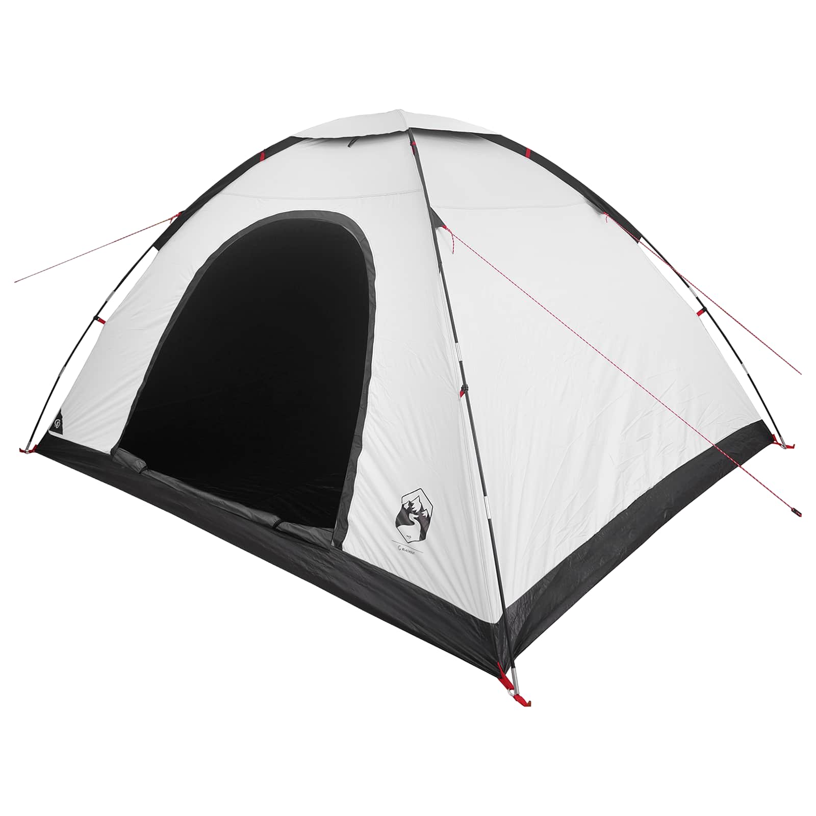 Campingzelt mit Dach Weiß Blackout 335 x 275 x 180 cm