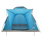 Campingzelt mit Dach Blau 2-Personen Polyester und Stahl