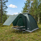 Campingzelt Olivegrün 190 x 140 x 105 cm Polyester und Stahl