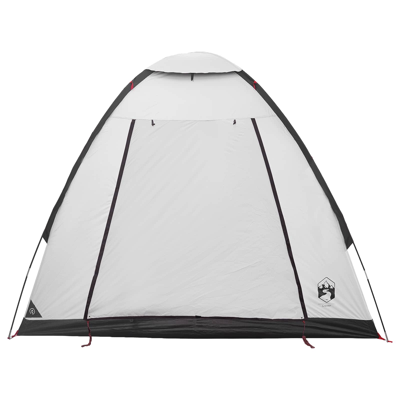 Campingzelt mit Dach Weiß Blackout 190 x 140 x 105 cm